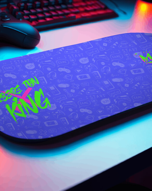 Tapis de souris gaming édition limitée King Jouet - Stratégie drive-to-store